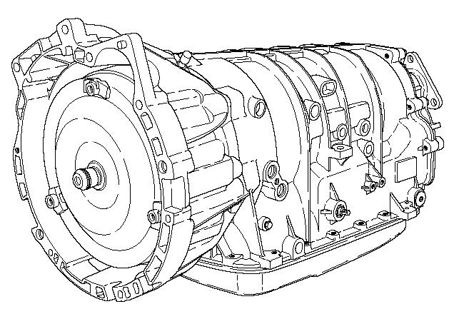 Схема акпп gm 5l40e